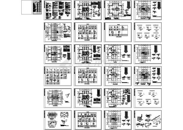 18层装配式剪力墙结构住宅楼结构施工图（含建筑图）-图二