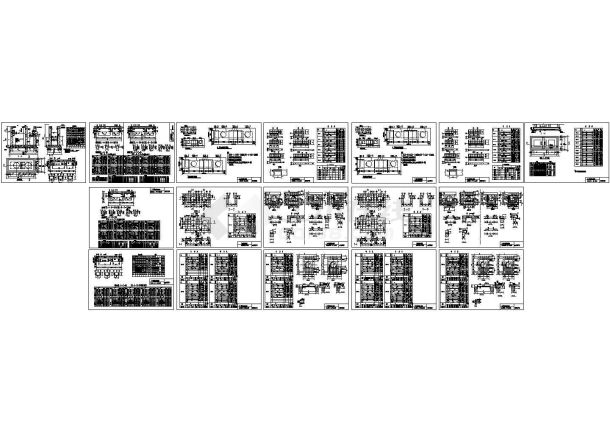 砖砌化粪池标准CAD图集（共17张）-图一