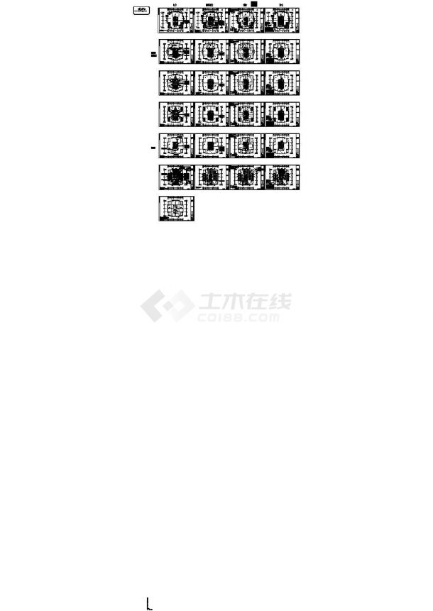 [施工图][上海]综合性商办楼强弱电施工图共143张（新火规甲级设计院）.-图一
