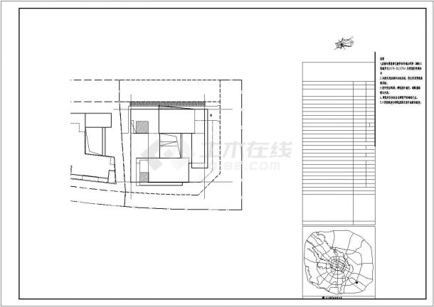 现代风格4层农贸市场建筑设计CAD施工图-图二