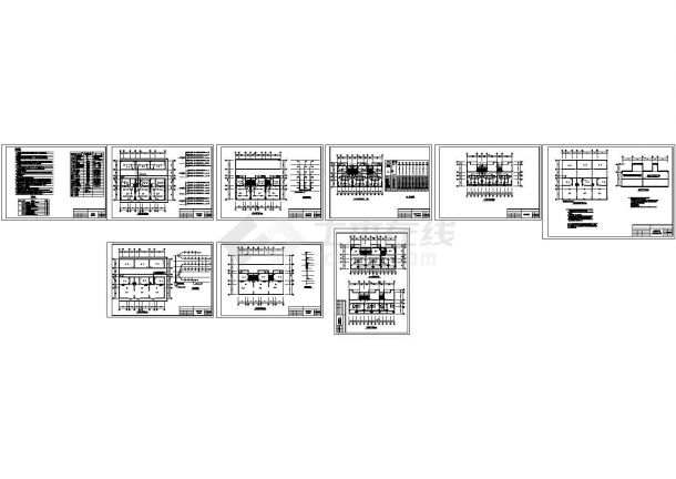 某私人住宅楼电气设计施工CAD图纸（标注详细）-图一