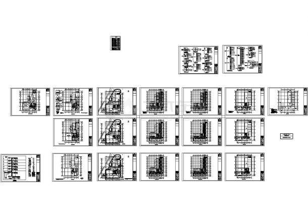 [合肥]某多层框架结构快捷酒店电气设计cad全套施工图纸（甲级院设计）-图一
