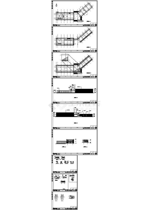 [浙江]现代风格售楼处设计方案施工图（CAD+效果图）-图二