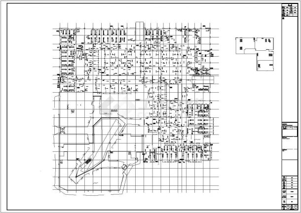 [天津]大型购物广场暖通空调设计全套施工图纸(知名院设计，含计算书)-图二