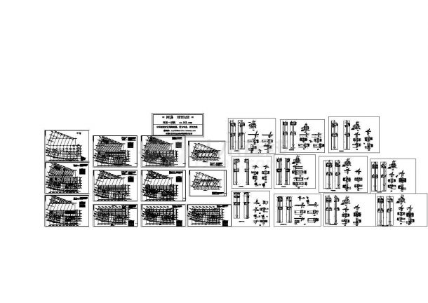 某多层框架结构办公楼设计cad全套结构施工图（甲级院设计，23图）-图一