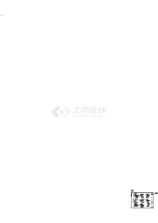 [广州]大型商业广场通风排烟设计施工图（通风,防排烟）-图二