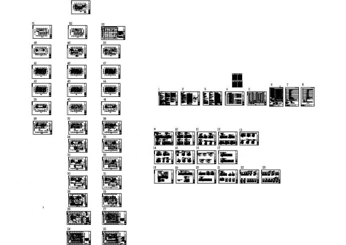 福建高层商业综合楼强弱电施工图（共70张）_图1