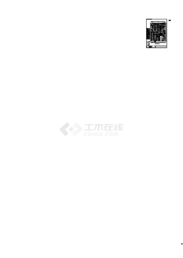 [江苏]国贸中心地下车库通风设计施工图（通风,防排烟,人防）-图二