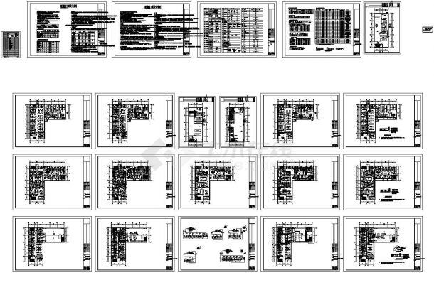 [武汉]实验室、检验中心空调设计施工图（十万级洁净度）-图二