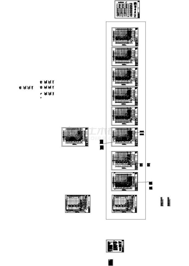 [河北]大型商住楼采暖系统设计施工图（含设计施工说明）-图一