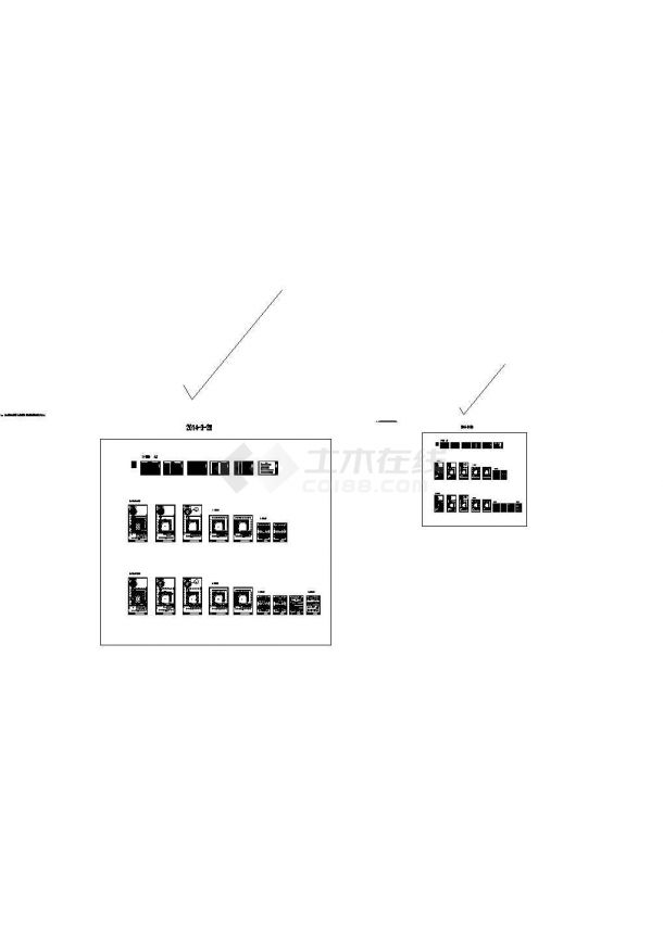[施工图][江苏]高层办公楼空调通风及防排烟系统设计施工图（人防设计）-图一