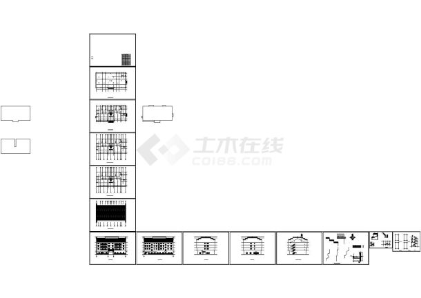 童品小镇集贸市场改建工程--土建-图一