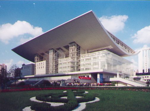 上海大剧院建筑施工图-图二