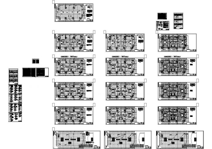 大型家具城电气设计施工CAD图_图1