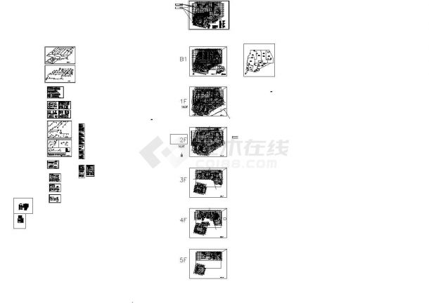 某市三馆一中心新建工程--给排水-图一