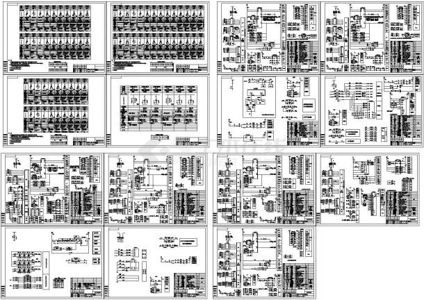 某矿石码头改扩建工程KYN44-12型高压配电柜设计cad全套电气施工图纸（标注详细，15张图）-图一