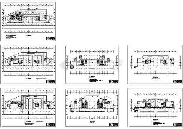 福建高层住宅楼电气设计施工cad图纸（含地下三层，共五十二张）-图一