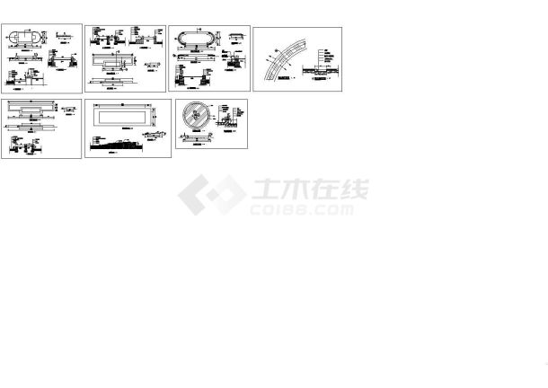 花坛、花池等景观小品设计cad全套施工详图（甲级院设计）-图一