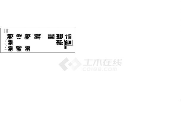 某28层住宅楼强电设计cad施工图纸-图二