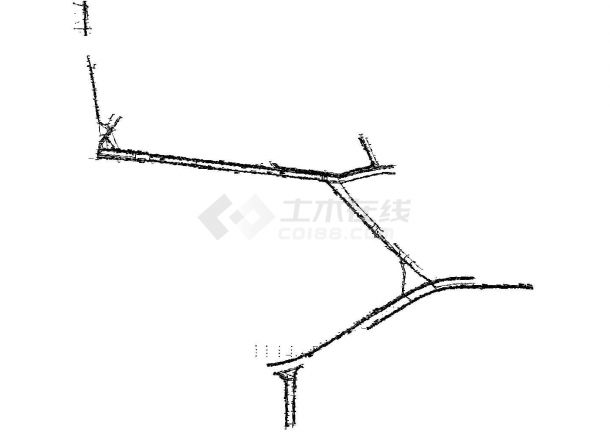 26米跨径钢结构箱梁人行桥施工图-图一