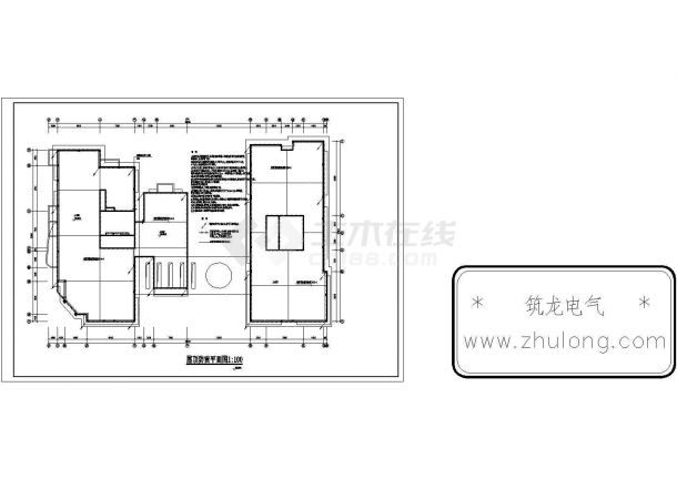 重庆某33层楼房危改工程电气设计施工图-图二