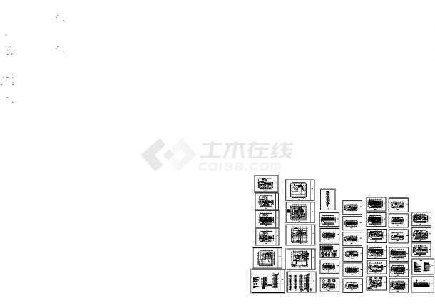 某15层大厦电气设计CAD施工图纸-图二