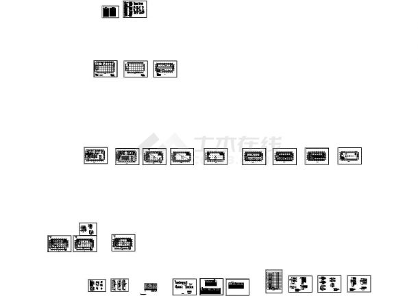 深圳某17层综合商务楼电气cad施工图-图二