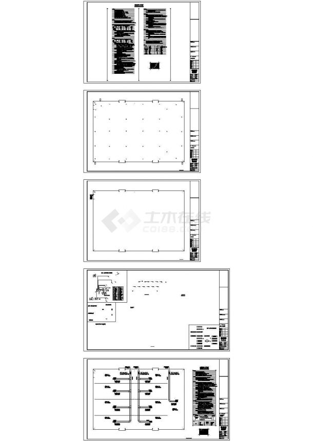 某单层环保建材公司厂房（2688㎡）泡沫喷水灭火系统消防设计cad全套施工图纸（含设计说明）-图一