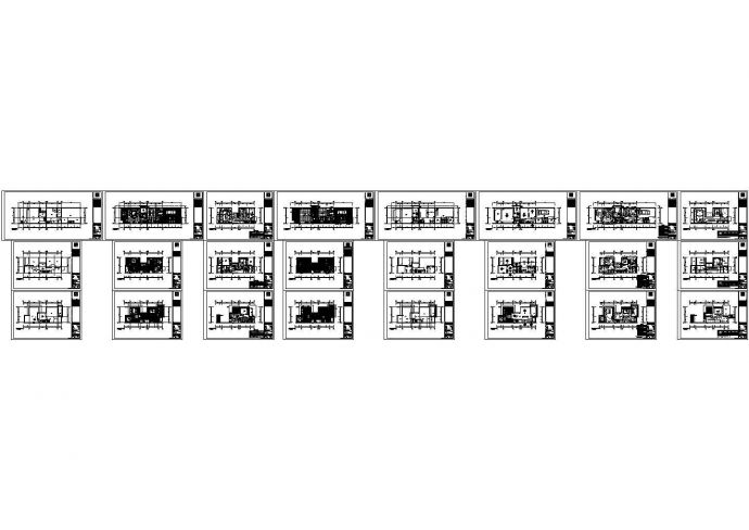 中式豪华别墅装修设计施工图（含效果图）_图1