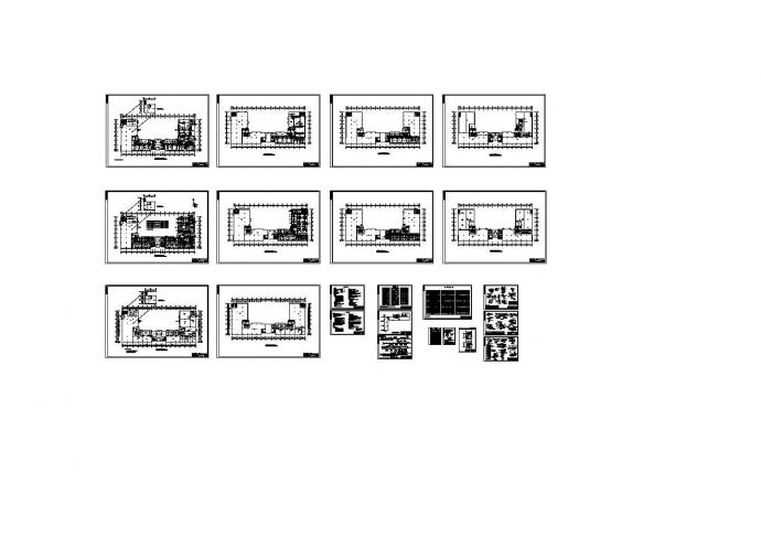 广州某科学城厂房暖通空调设计cad施工图纸_图1