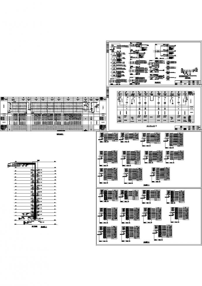 高层低压配电系统CAD设计参考图_图1