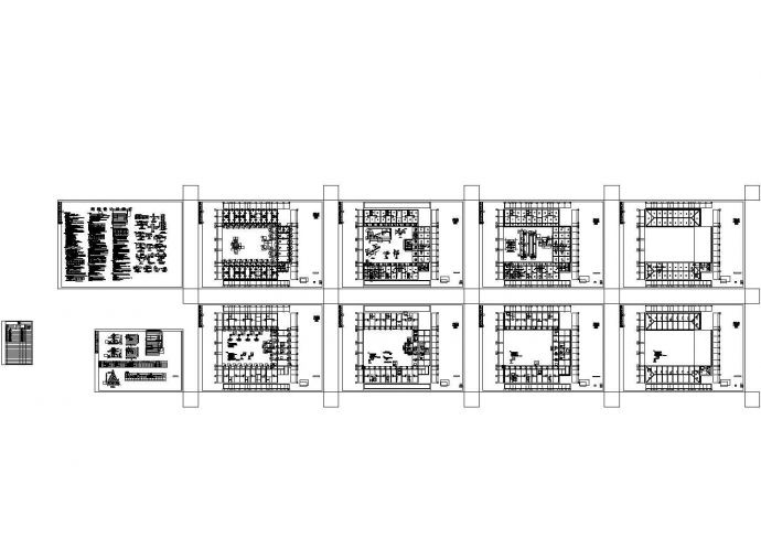 两层砌体结构敬老院结构施工图_图1