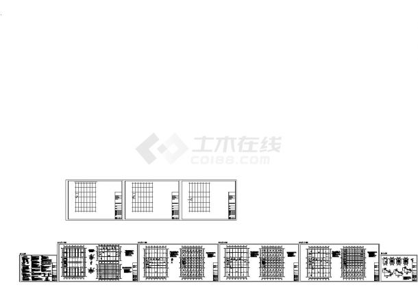 四层砖混商业办公楼结构设计施工图-图二