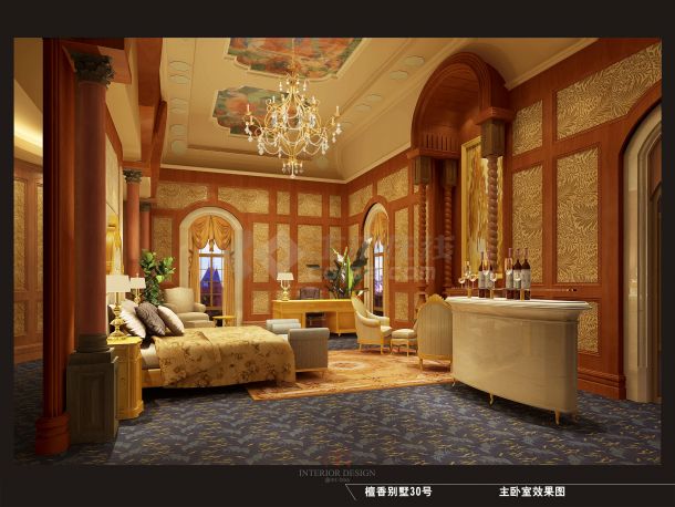 上海豪华经典别墅全套装修方案【JPG格式 22张】-图一