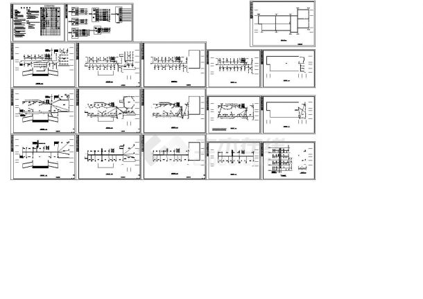 五层办公楼配电系统图CAD图纸-图一