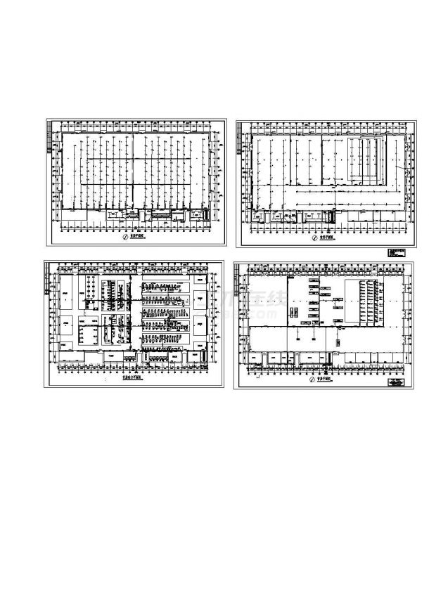 某厂房动力照明及配电系统图-图一