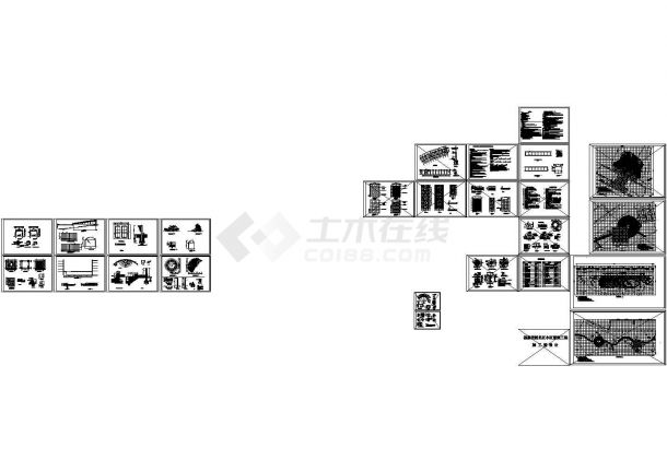 某花园小区景观工程施工图设计-图一