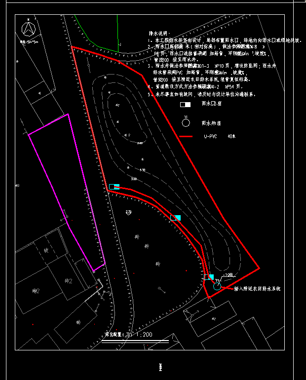 2019年浙江某道路节点设计施工图CAD_图1