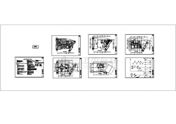 [深圳]别墅VRV空调系统CAD设计图纸-图一