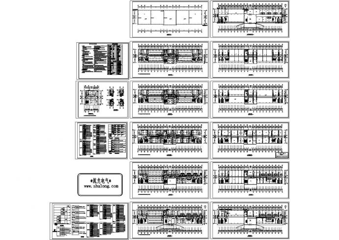 [山西]某六层办公楼电气图纸_图1