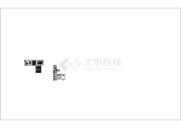 某景点地埋式一体化污水处理工程施工图-图一