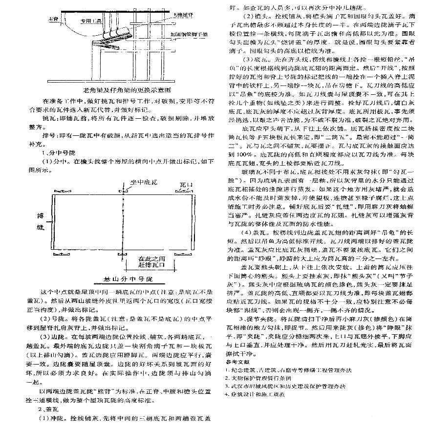 浅谈古建筑琉璃瓦屋面的维修设计与施工-图二