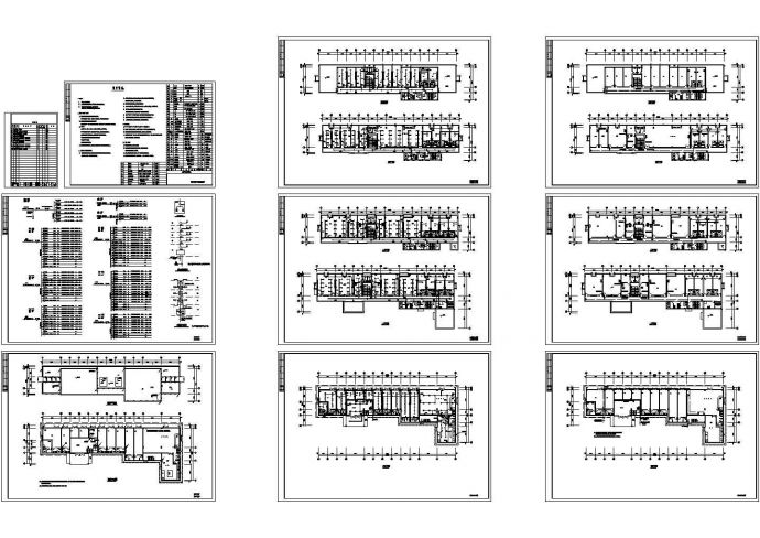 某多层办公楼电气施工CAD图纸_图1