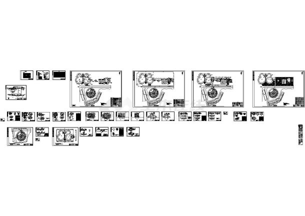 某厂区污水处理站改造工程施工图（格栅筛网,生物膜法,厌氧法）.共四十一张-图一