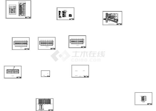 六层框架结构中学教学楼毕业设计建筑施工图纸设计-图一