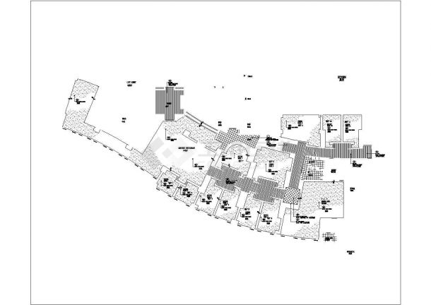 天津某五星级酒店中餐厅施工CAD完整节点构造图纸-图一