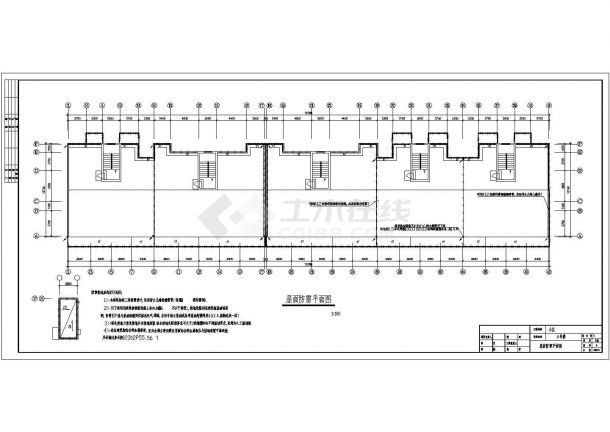 某六层砖混结构住宅楼配电设计cad全套电气施工图（含设计说明，含弱电设计）-图一