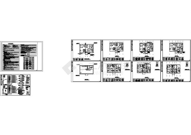 462.22平方米某二层别墅电气详细设计施工图-图一