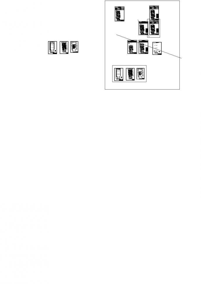 某营业面积995㎡购物广场卖场装修设计cad平面布局图（甲级院设计）_图1