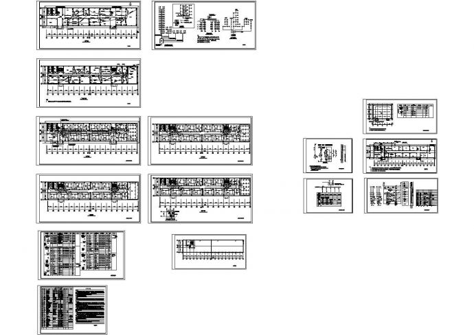 某四层教学楼电气CAD施工图_图1